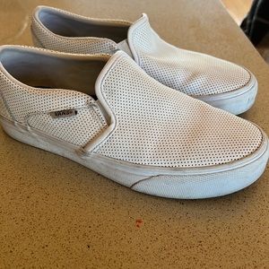 Vans white 6.5